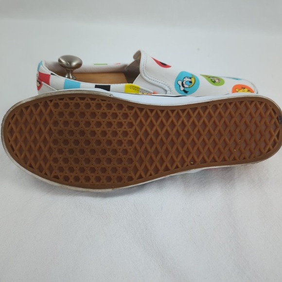 MENS VANS x DISNEY SIZE 11 SLIP ON SHOES SNEAKERS MICKEY WORLD. A61 - Picture 6 of 8